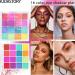 Blendable Eye Shades Non-Irritating High Pigmented Eye Shades with 16 Colors - Everyday Cosmetics for Dating Traveling Home Working Shopping Gathering Guanglu - Buy Online on GoSupps.com