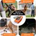 Dog Bark Deterrent Devices Ultrasonic Dog Barking Control Device Anti Bark Device for Dogs with LED Flashlight 33 FT Range Rechargeable Dog Bark Deterrent Orange - Buy Online on GoSupps.com