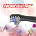Replacement Toothbrush Heads for Colgate Hum - Smart Battery Electric Toothbrush 10 Count - Compatible Brush Heads (Black - Buy Online on GoSupps.com