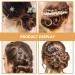 FRCOLOR 2 Sets Snowflake Star Hair Clip Star Hair Accessories Silver Star Hair Clips Silver Barrettes Star Moon Hair Clip Hair Jewelry Golden Hair Clips Hair Pin Hairpin Diamond Alloy - Buy Online on GoSupps.com