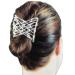 2in1 Hairstyle Aid & Hair Jewelry Set - Twister Ponytail Clasp Hair Band Clip Bun Maker in Brown & Black - Perfect for Stylish Updos | International Shipping Available - Buy Online on GoSupps.com