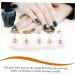 Ipetboom 1 Set Nail Art Stand Fake Nail Stand Nail Stands Fake Nail Holder Shoe Straps Nail Supplies Press on Nail Stand Practice Nail Tips Nail Accessories Acrylic Suite Symphony - Buy Online on GoSupps.com
