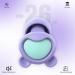 Kids Ear Plugs (5-12 yrs) - Reusable Noise Reduction for Focus & Travel | 8 Ear Tips | 26dB Noise Cancelling - Violet & Green - Buy Online on GoSupps.com