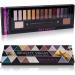 SHANY Beachy Vacay 16-Color Eyeshadow Palette - Highly Pigmented Long-Lasting Eye Makeup with Dual-Sided Brush & Mirror | International Shipping Available - Buy Online on GoSupps.com