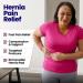 Hernia Belt for Men and Women - Beige Abdominal Binder for Umbilical & Navel Hernias - Compression Pad for Support & Pain Relief - L/XL Size - Buy Online on GoSupps.com