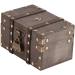 Vintage Wooden Jewelry Organizer Box with Lock | Eco-Friendly Touch Jewelry Storage for Women & Girls - Buy Online on GoSupps.com