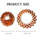 3pcs Geometric Retractable Hair Clips | Expandable Ponytail Holder Clip | Bird Nest Shaped Hair Loops | Vintage Hair Accessories | Hair Donut Bun Maker | Hair Styling Tool for Women Girls - Buy Online on GoSupps.com