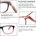 Kerecsen 3 Pack Women's Reading Glasses - High-Quality Rectangular Shape with Feather Hinges (0.75 3 Pink) - Comfortable Reading Aid - Buy Online on GoSupps.com