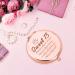 LRUIOMVE Sweet 13 Rose Gold Makeup Mirror - Inspirational Birthday Gift for Girls | Perfect Gifts for Sister, Daughter, Niece - 13 Years Old Girl Graduation Present - Buy Online on GoSupps.com