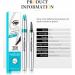 Eyebrow Pen Microblading Eyebrow Pencil Brow Pencil with fork Precise Brush-Tip Creates Natural Looking Brows Effortlessly Create Natural Hair Like Brows (Black) - Buy Online on GoSupps.com