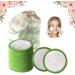 EcoCharm 20 Pack Make up Remover Bamboo Cotton Pads Say Goodbye to Disposable Waste Perfect for Skincare Routine Face Cleaning Eye Washing Remove Nail Polish Diaper Changes Jewelry Cleaning - Buy Online on GoSupps.com