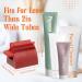Set of 2 Rolling Tube Toothpaste Squeezer Dispenser Stand - Multicolor - Buy Online on GoSupps.com