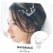 Beavorty Small Side Comb Wedding Hair Accessories Tiara Hair Accessories for Wedding Hair Side Comb Hair Accessories for Women Zinc Alloy Bride Hair Comb Rhinestones - Buy Online on GoSupps.com