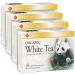 Uncle Lee's Tea Organic White Tea, Tea Bags, 100-Count Boxes (Pack of 4)