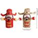 Laspi Chinese NewYear Candy Package Box God Of Wealth Figurine Candy Jar For Pastries Candy Spring Festival Candy Box Festive Decorations Yellow - Buy Online on GoSupps.com