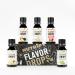 Nutrify flavor drops 5x30ml calorie-free sugar-free flavor drops without calories aroma drops for sweetness of food vegan flavor-free calorie-free without dyes tropical-island
