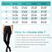 Compression Pantyhose Stockings for Men & Women - 20-30 mmHg Support Opaque Tights for Edema & Varicose Veins - Black Medium - Buy Online on GoSupps.com