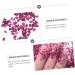 FOYTOKI 1 Glass Chip Nail Manicure DIY Accessories Nail Crushed Glass Epoxy Charms Manicure Charms DIY Charm Fillers Nail Art Accessories DIY Glass Fillers Nail Art Stone 0.5X0.3cm Rosy - Buy Online on GoSupps.com
