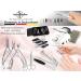 Professional Stainless Steel Hornhauber Scalpel Cream-Scrub - Gentle Corneal Remover for Foot Care (15.5 cm Model 2) - International Shipping Available - Buy Online on GoSupps.com