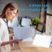 10000 Lux UV-Free Light Therapy Lamp with Adjustable Brightness and Timer - Ideal for Home or Office Use - Buy Online on GoSupps.com