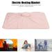 Riuulity Electric Heating Pillows - Soft & Washable Heating Blankets for Neck & Shoulder | Hot & Cold Therapy | Cozy Pink Scarf - Buy Online on GoSupps.com