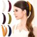 RC ROCHE ORNAMENT 6 Pcs Womens Premium Plastic Interlocking Teeth Bold French Banana Hair Clip For Super Thick Hair No Slip Ponytail Maker Fashion Accessory Clamps Large Classic Multicolor Large (Pack of 6) Classic Mult...