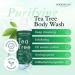 HerbOrganic Tea Tree Body Wash - 400ml | Anti-Bacterial & Anti-Fungal Shower Gel | Vegan Formula for Odor & Foot Cleansing - Buy Online on GoSupps.com