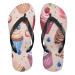 Mnsruu Cupcake Strawberry Fruit Cake Flip Flops Home Hotel Spa Bedroom Travel XXL for Men Women