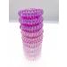 9 Pcs Cute Pink Coil Hair Ties for Women and Children - Hair Brand Accessories - Buy Online on GoSupps.com