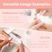Cordless Electric Nail Drill Kit - Portable Rechargeable 5 Speeds LED Light DIY & Professional Use (Pink - Buy Online on GoSupps.com
