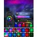 Nineaccy Galaxy Projector Star Night Light with Timer/Voice/APP Control - LED RGB Dimming, 16 Colors for Bedroom Decor & Party Gift (Black) - Buy Online on GoSupps.com