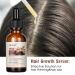 Hair Serum for Scalp Repair | Herbal Extracts with Ginseng & Ginger | Daily Use Massage Serum for Men & Women - Buy Online on GoSupps.com