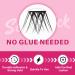Self Adhesive Eyelashes 40Pcs Begonia D-10-18mix - Easy to Apply, No Glue Needed - Buy Online on GoSupps.com