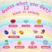 Bath Bomb Gift Set with Surprise Toys - Organic & All-Natural Ingredients - Ideal Birthday & Easter Spa for Kids - Buy Online on GoSupps.com