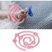 Topincn Pink Silicone Pacifier Clips Adjustable Baby Bottle Straps & Toy Seat Belts - Stretchy Bite Ring Dishwear for Strollers - Buy Online on GoSupps.com