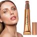 Beauty Wand Contouring Wand for Cheeks Bronzer Stick Stick with Sponge Tip Natural Matte Finish Multipurpose Waterproof Lightweight Face Makeup 3# - Buy Online on GoSupps.com