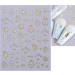 JMEOWIO 9 Sheets Moon Star SnakeNail Art Stickers Decals Self-Adhesive Nail Supplies Nail Art Design Decoration Accessories - Buy Online on GoSupps.com