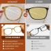 Stylish Designer Reading Glasses - Blue Light Blocking Quality Round Readers for Women - 2 Pack 2.75 | AQWANO - Buy Online on GoSupps.com