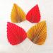 12 PCS Palm Leaf Fan Cake Topper Palm Spear Leaf Cupcake Toppers Cake Insert Decoration Leaves Topper for Party Wedding Cake Decorating - Buy Online on GoSupps.com