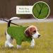 Elegant Hjumarayan Dog Sweater for Medium-Sized Dogs - Warm & Stylish with Leash Hole - Perfect for French Bulldogs (Green XL 62cm Chest 46cm Back) - Buy Online on GoSupps.com