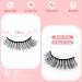 5-Pack Bsisme Cat-Eye Wispy Mink False Eyelashes - Natural Look, Long Lasting, Lightweight and Reusable - 8-12mm - Buy Online on GoSupps.com