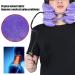 Cervical Neck Traction Device - Inflatable Adjustable Neck Support for Pain Relief & Traction (Purple) - International Shipping Available - Buy Online on GoSupps.com