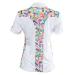 Anni Lyn Sportswear Women's Cool Breeze Polo Shirt White/Vibrant Horse Large