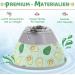 Supet Halskrause Adjustable Cat Collar - Post-Surgery Recovery Cone for Small Dogs & Cats (Avocado S: 14-23cm) - Buy Online on GoSupps.com