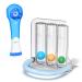 DCome 2 Pack Respiratory Exercise Device Exerciser Trainer with 6 Adjustable Gears and 3 Colored Balls for Different Resistance- Strengthen Throat Musles & Remove Mu_cus Easy to Clean
