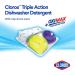 Clorox Triple Action +OxiMax Dishwasher Detergent Pacs - 41 Count Lemon Scent - Pack of 1 - Buy Online on GoSupps.com