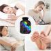 Black Marble Unicorn Heat Bottle - 1L Water Bag for Pain Relief & Warmth | Ideal for Neck Shoulder and Feet - Buy Online on GoSupps.com