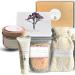 Grief Gift Box with Bath Salts Hot Water Bottle Hand Cream Scented Candle and Greeting Card