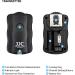 JJC 3-in-1 Wireless Flash Trigger & Shutter Remote Control Kit for Canon EOS Cameras | Two Receivers Included | Replaces Canon RS-60E3 - Buy Online on GoSupps.com
