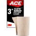 ACE 3 Elastic Bandage Wrap with Hook Closure Beige - 2 Count Pack for Compression Support - Buy Online on GoSupps.com